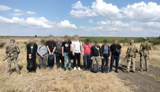 На Одещині затримали 10 ухилянтів на кордоні з Молдовою
