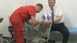 Poroshenko passes drugs and alcohol probe at NSC Olimpiyskyi. VIDEO