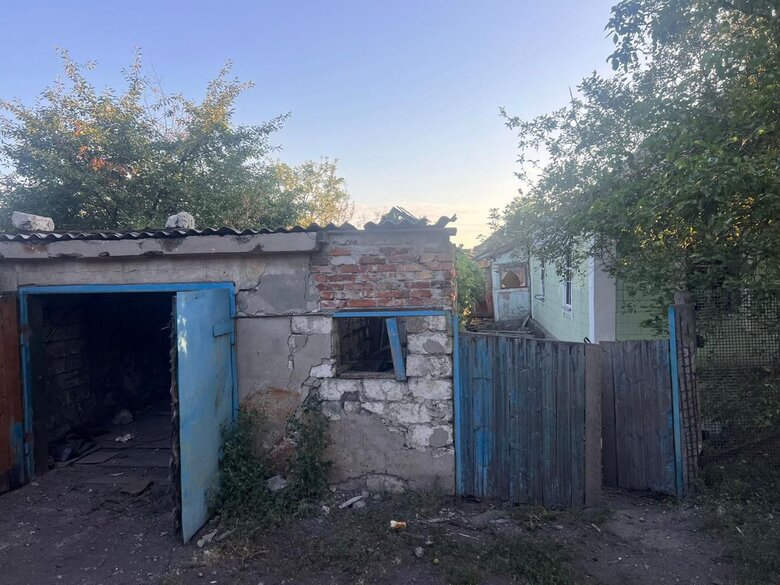 последствия обстрелов Донецкой области