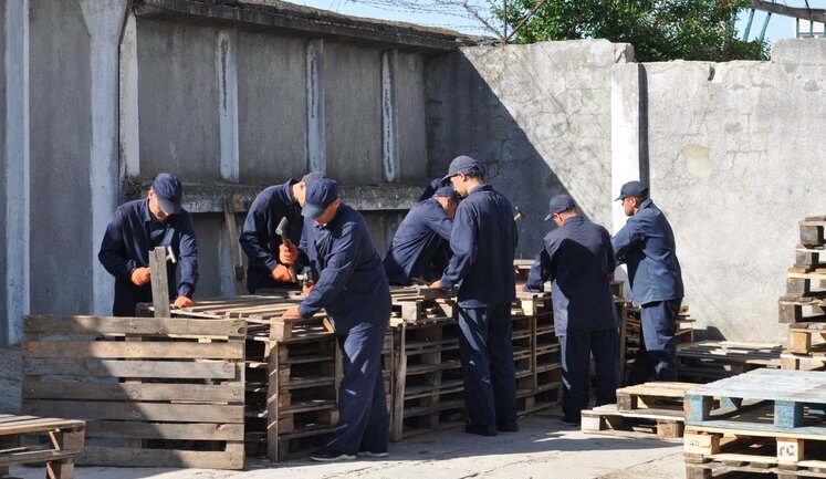 Військові РФ у таборі для військовополонених займаються деревообробкою та приносять користь для суспільства, - Малюська. ФОТОрепортаж