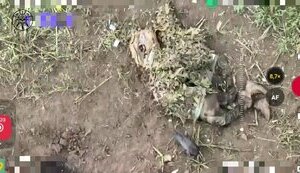 Three invaders hid under anti-drone cloaks but were eliminated by Naddniprianska Brigade fighters. VIDEO