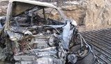 Депутат на Porshe въехал в строительный котлован и взорвался. ФОТОрепортаж