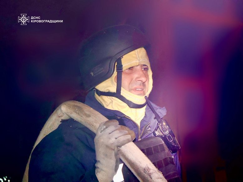 State Emergency Service on the shelling of Kirovohrad region