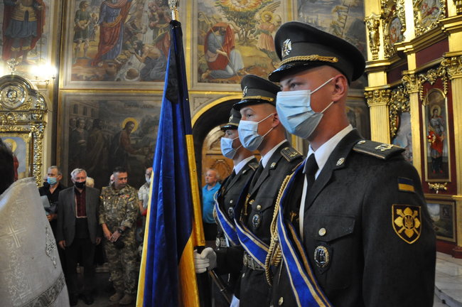 С умершим ветераном ОУН-УПА и дивизии Галичина Орестом Васкулом простились в Киеве 03