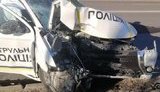 Автомобиль патрульных попал в ДТП в Луцке: полицейских госпитализировали. ФОТО