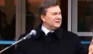 Как Янукович на одесского губернатора кричал. ВИДЕО.
