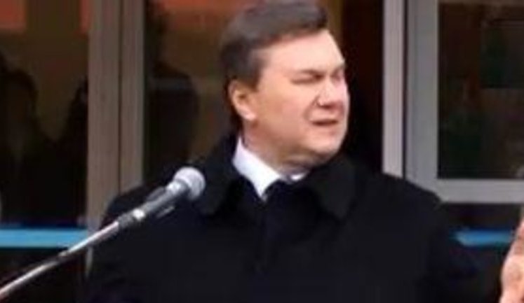 Как Янукович на одесского губернатора кричал. ВИДЕО.