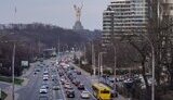 киев, движение транспорта