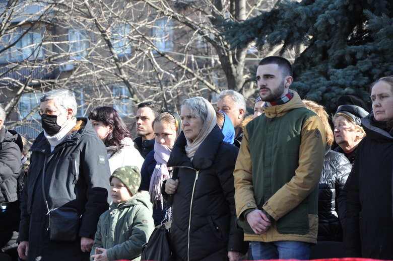 В Києві попрощалися із загиблим внаслідок російського обстрілу розвідником 30-ї ОМБр Антоном Сидоровим 34
