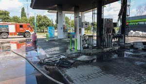РФ двічі атакувала АЗС у Харкові