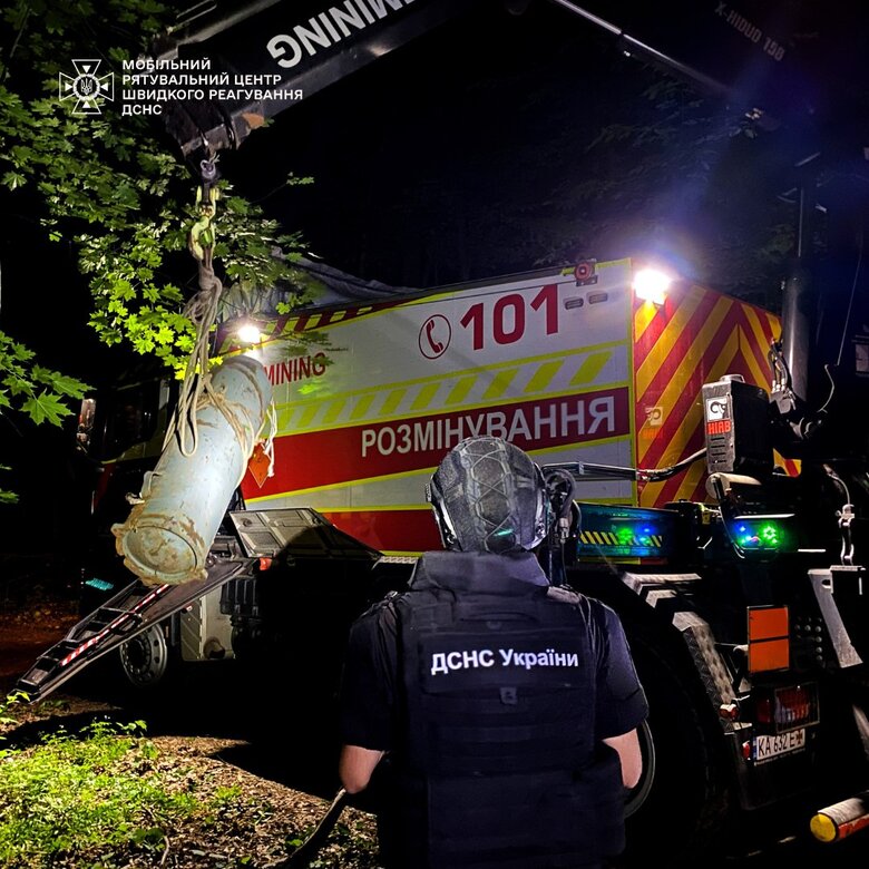 У Києві виявили бойову частину ракети Х-69