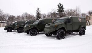 Ukraine received two more armored ambulances from United24. PHOTOS