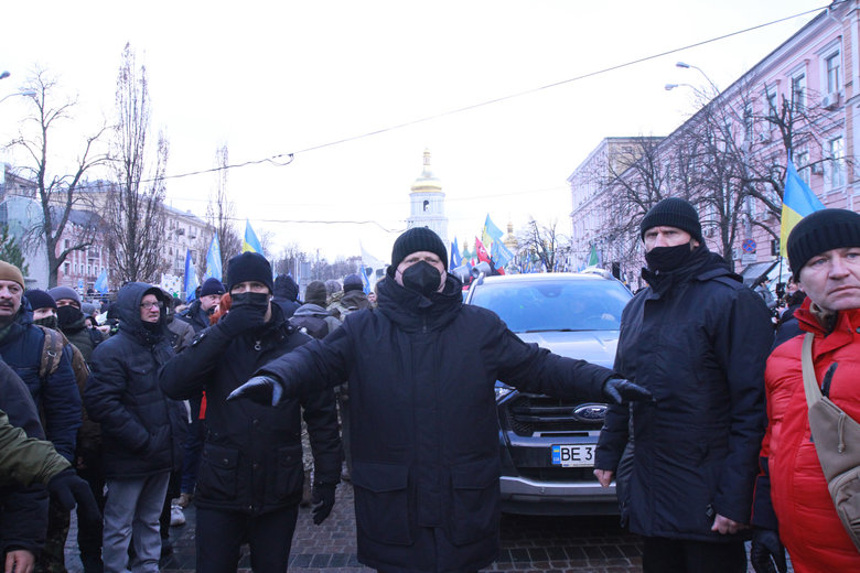 Хода на підтримку Порошенка з-під Печерського суду до Офісу Зеленського 14