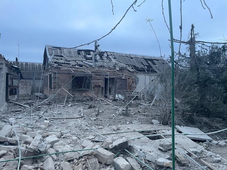 Обстріл Нікопольського району 7 грудня
