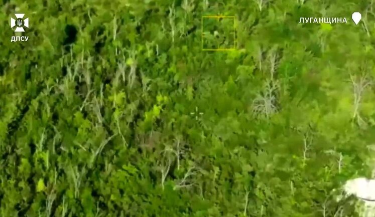 Прикордонники підрозділу "Фенікс" на Луганщині знищили танк, гармату, пункт управління БпЛА та блокпост окупантів. ВIДЕО