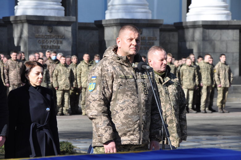 В Києві попрощалися із загиблим внаслідок російського обстрілу розвідником 30-ї ОМБр Антоном Сидоровим 26