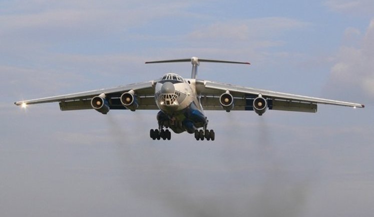 Над Васильковом збили російський ІЛ-76 з десантом, - Залужний
