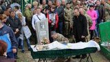 С погибшим в зоне АТО воином 53-й ОМБр Александром Матусом простились в Лисичанске. ФОТОрепортаж