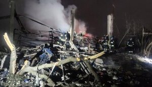 Ruscists hit infrastructure facility in Zaporizhzhia with S-300 missiles, - PO. VIDEO&PHOTOS