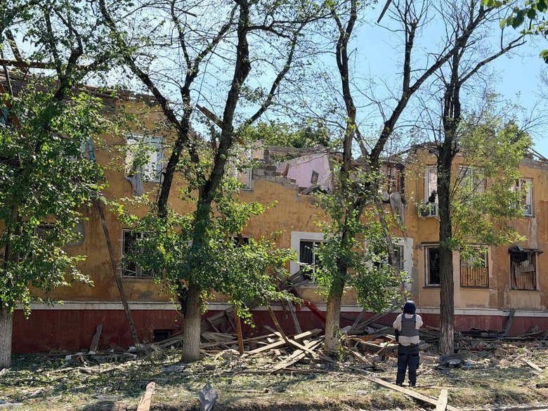 Удар по Краматорську