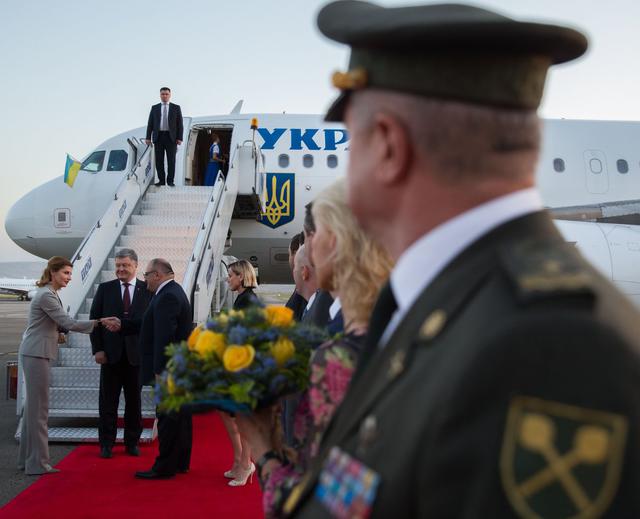 Порошенко прибув до Грузії з державним візитом 01
