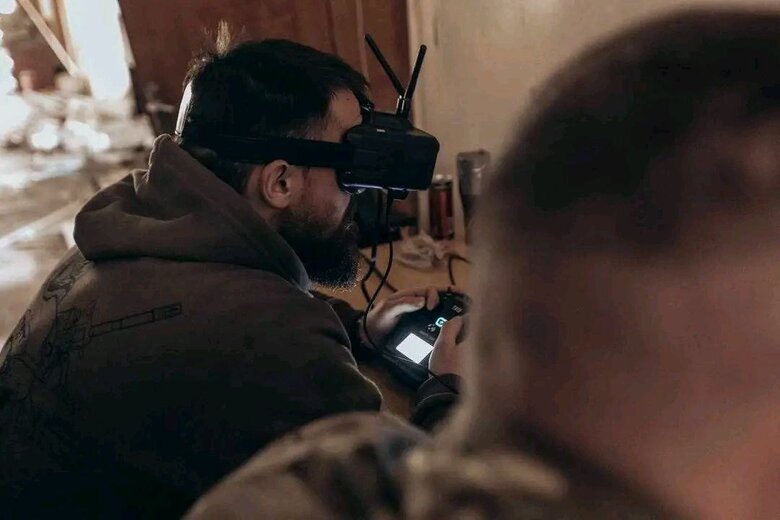 Бійці-спецпризначенці Центру НГУ Омега знищили російський БпЛА Ланцет