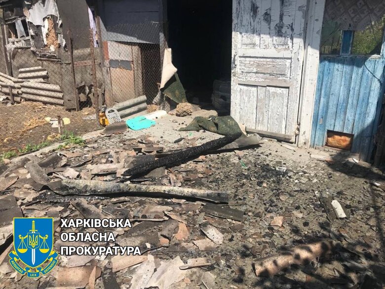 Последствия вражеских обстрелов Купянщины 02