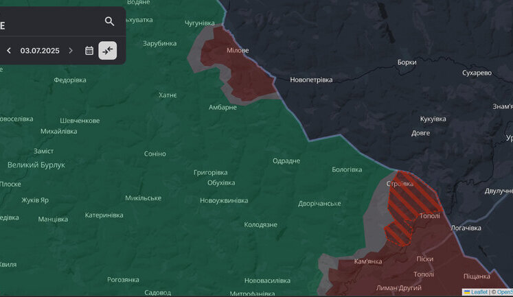 Росіяни окупували Мілове та Строївку на Харківщині, - DeepState. КАРТИ