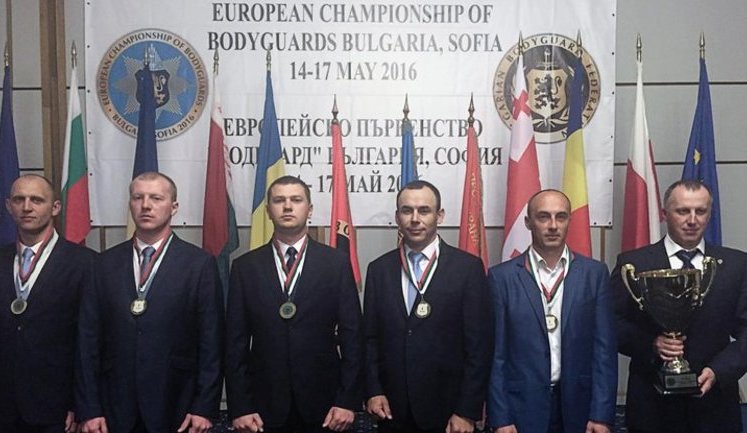 Команда Служби безпеки Президента перемогла на чемпіонаті Європи Bodyguard 2016. ФОТО