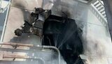 Российский корабль подбил бункеровщика "Миллениум Спирит" флаг Румыния в 12 милях от порта Южный, - Залужный. ФОТО