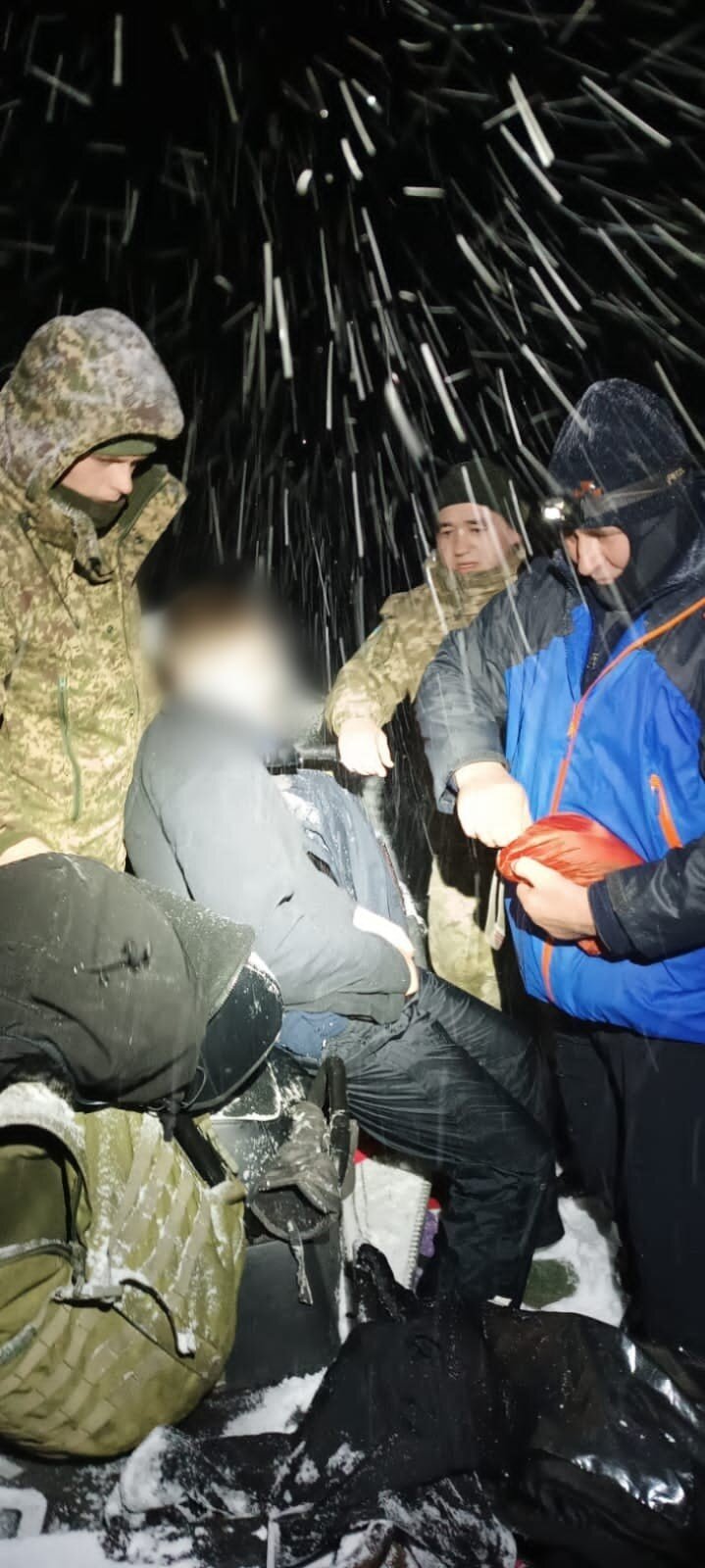 порушник кордони ледь не загинув у горах