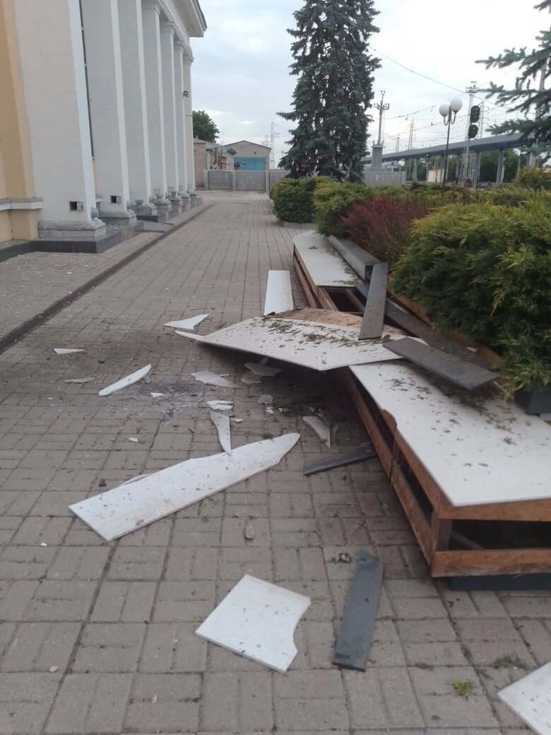 Обстріли залізниці