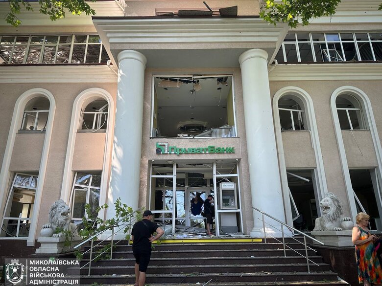 Миколаїв після обстрілу