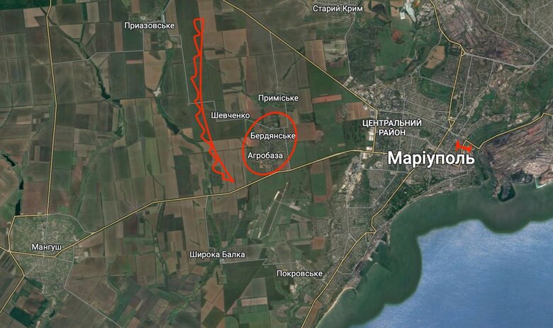 В Мариуполь прибыл первый груз бетонных укреплений из Крыма, - Андрющенко 01