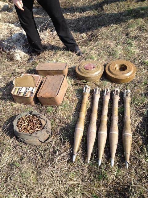 Тайник с боеприпасами обнаружен в Харьковской области, - СБУ 01