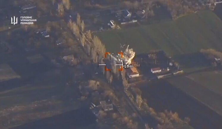 Enemy headquarters together with occupiers destroyed in Zaporizhzhia region - DIU. VIDEO