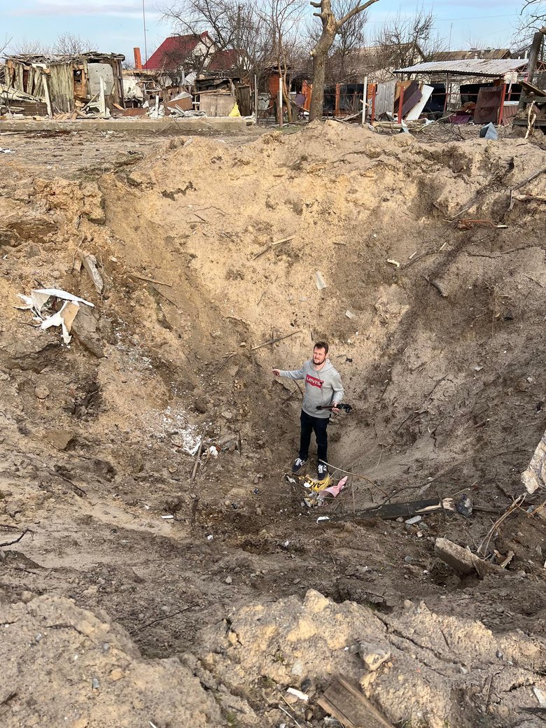 Consequences of barbaric shelling of Chernihiv region by Russian occupants 02