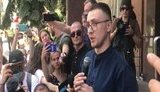 "Нам не дають взяти води і запросити людей у зал", - Стерненко у Шевченківського райсуду Києва. ВIДЕО