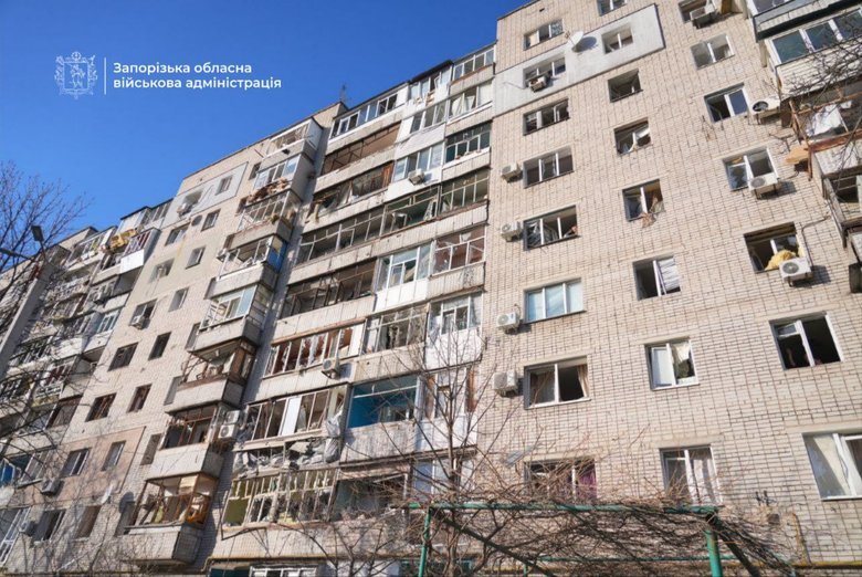 обстріл Запоріжжя