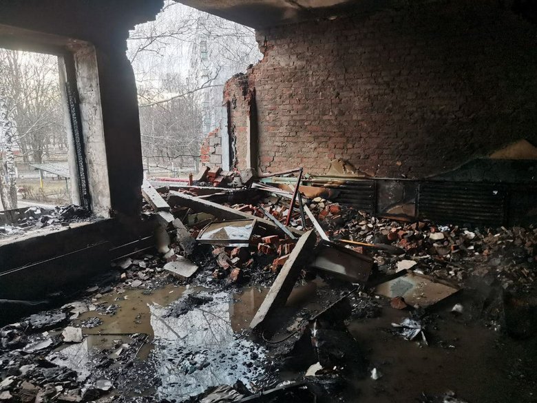 Російські окупанти обстріляли дитсадок в Чернігові 02