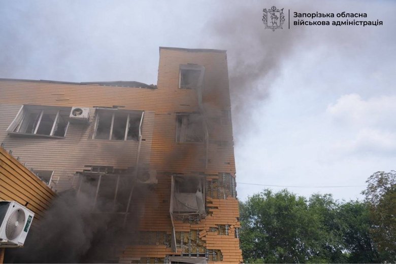 Ворог атакував Запоріжжя 25 липня