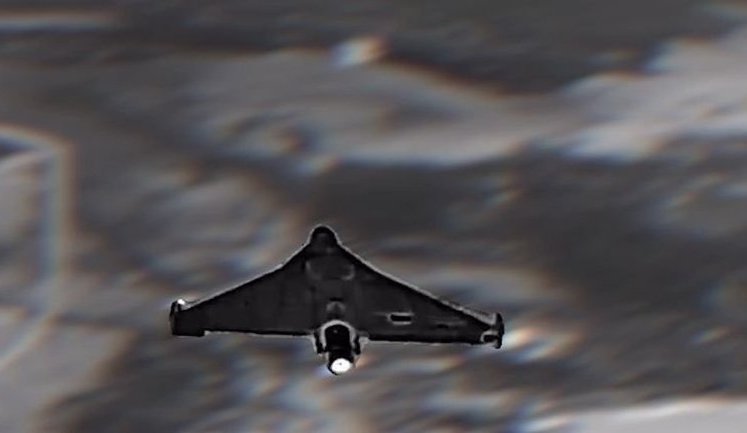 Destruction of jet-powered "Shahed" by "Chyzh" crew of 1020th Anti-Aircraft Brigade using STING S interceptor. VIDEO