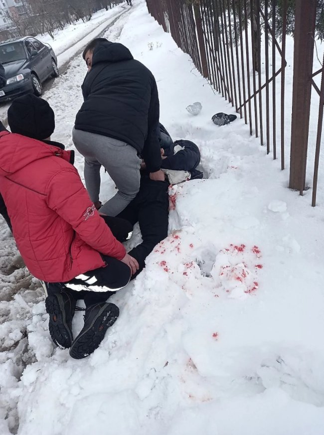 Police detains Epicenter arsonist in Pervomaisk 01