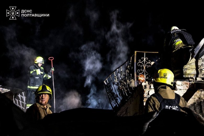 Удар по АЗС Полтавщини