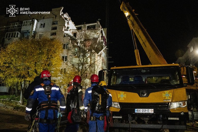 дом в Хмельницком после взрыва газа