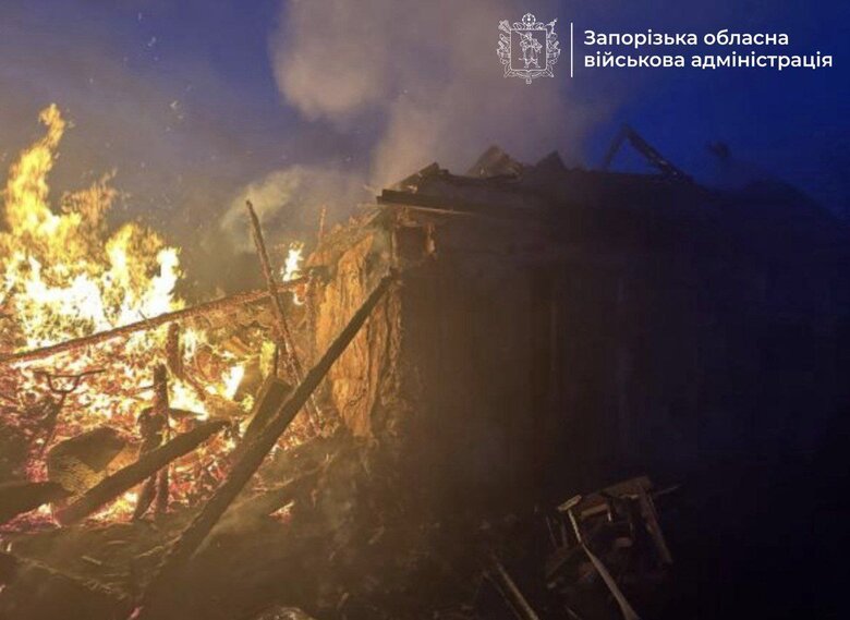 Окупанти обстріляли з артилерії Степногірськ Запорізької області