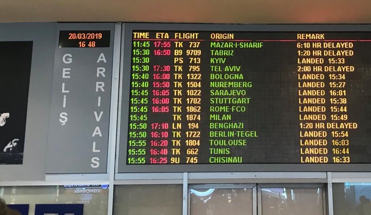 В аеропортах Стамбула та Бухареста змінили написання назв українських міст, - МЗС. ФОТО