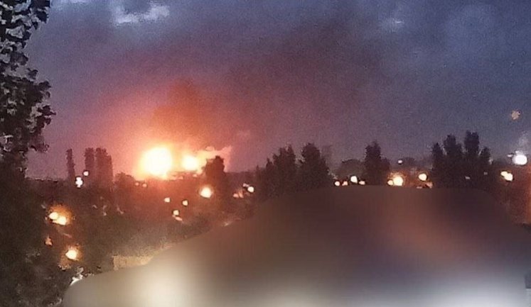 В Тольятти атаковали химзавод "КуйбышевАзот": возник пожар