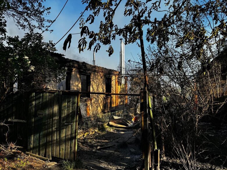 Consequences of shelling in Donetsk region on 29 April 2025