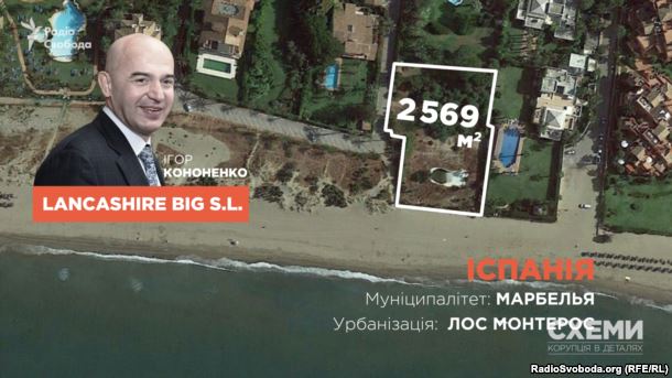 недвижимость порошенко испания вилла гладковский кононенко напк е-декларации